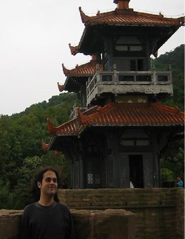 Ali Alizadeh at Wuhan's East Lake